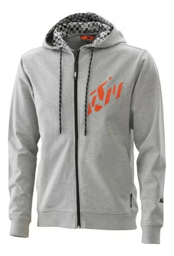 Campera Ktm Moto Team Zip Hoodie Oficial