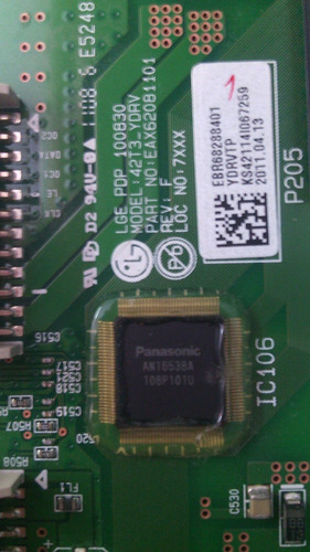 Buffer 42t3_ydrv Eax62081101 Lg 42pt350_ud (Usado)