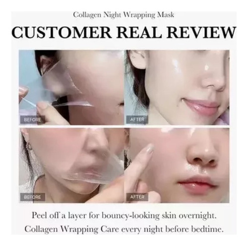 Máscara Nocturna De Colágeno, Máscara Exfoliante, Etc.