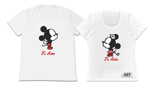 Camiseta Camisa Set 2 Para Pajeras Enamorados Novios Esposos
