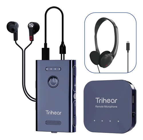 Trihear Convo More Amplificador Auditivo + Microfono Remoto 