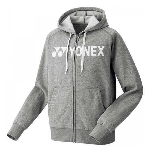 Poleron Yonex Hoodie 0018 Gris Hombre