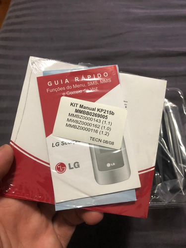 Celular LG Scorpius Novo Lacrado Modelo Kp215b!!!