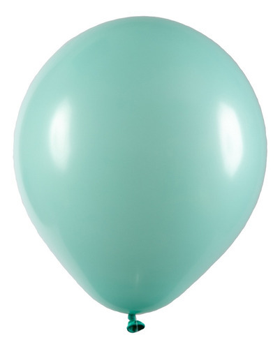 Balão Redondo Profissional Liso - Cores - 5 12cm - 50 Un. Cor Verde-claro
