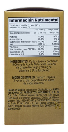 Imagen 3 de 5 de (duo Pack) Salmon Plus Omega 3 (180 Caps) Pronat Ultra