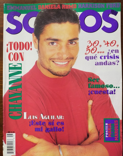 Chayanne En Revista Somos Año-1994 Reportaje Daniela Romo