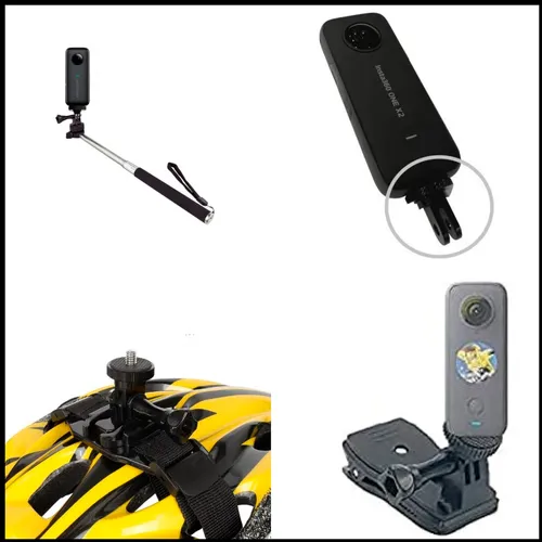 Kit Acessório Para Insta 360 X3 One X2 One R One Rs Completo Kit Acessório Para Insta 360 X3 One X2 One R One Rs Completo