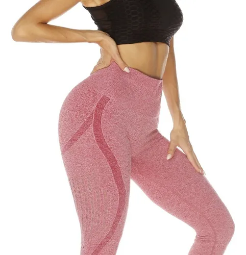 Pantalones De Yoga Mujer Deportivos Leggings Gym De Fitness