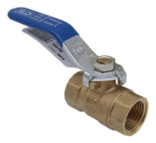 Valvula Bola O Esfera Bronce Rosca Hembra Gas 1/2 Cnx