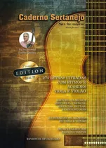 Comprar Caderno Sertanejo Letras, Cifras Viola E Violao Premium