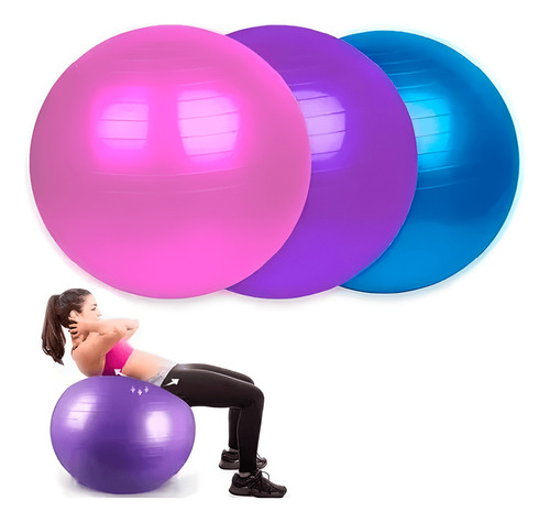 Pelota Balon Yoga 75cm Bl-14 Pilates Ak Sport Directo