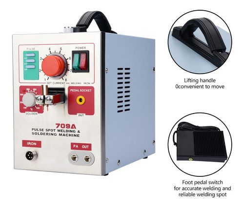 Soldador Por Puntos 3.2kw Pluma Soldador Diy 18650 Batería D