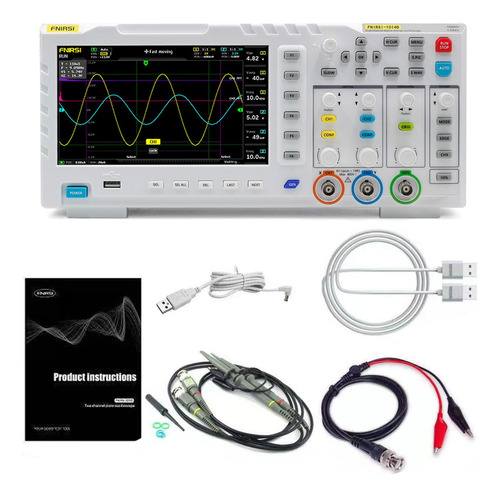 Fnirsi-1014d Pantalla Lcd Tft Digital De 100 Mhz* 2