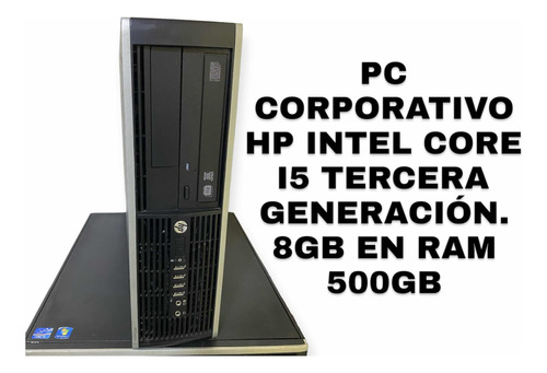 Pc Hp Intel Core I5 Tercera Generación 8gb En Ram 500gb Hdd