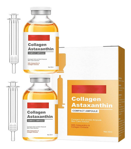 Ampolla Elevadora De Colágeno Y Astaxantina Firmtox Astaxant