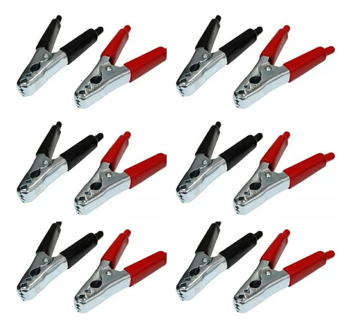 Display 12 Clips Para Bateria 50 Amperes Aislados