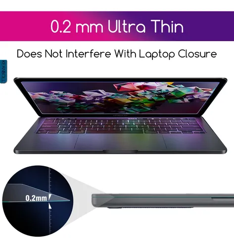 2 Vidrios Templados Para Macbook Pro 16 2021-2024 M4 M3 M2
