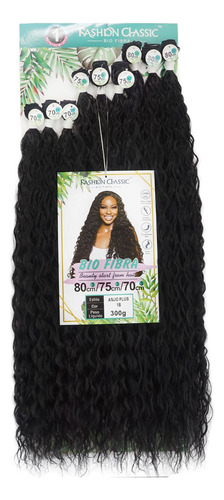 Cabelo Bio Vegetal Anjo Plus - 1 Pacote Faz A Cabeça - 80 Cm