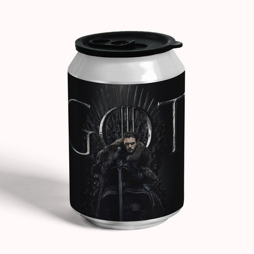 Game Of Thrones Jon Snow Vaso Tipo Lata