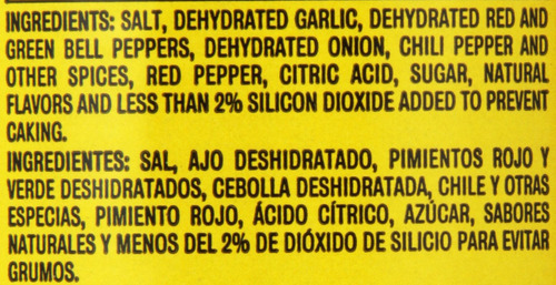 Mezcla De Condimentos De Ajo Asado 595 Gramos