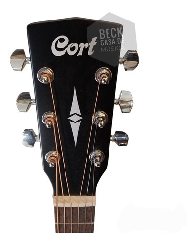 Imagen 4 de 10 de Guitarra Acustica Cort Af510m-op C/funda