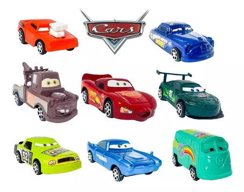 Carrinho de Brinquedo Relampago McQueen Infantil Fricção Disney