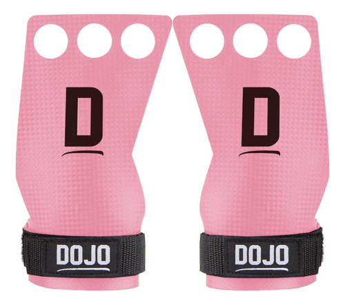 Calleras De Carbono Rosa Para Crossfit Y Gimnasia - Dojo Talle S