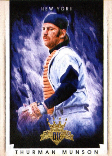 2015 Panini Diamond Kings 130 Thurman Munson Yankees Mlb Tar