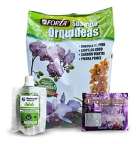 Comprar Sustrato Para Orquídeas + Kit Fertilizantes 