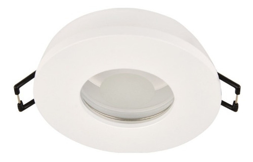 Artefacto Embutir Redondo Fijo Aluminio Ip54 Baño Ducha Led