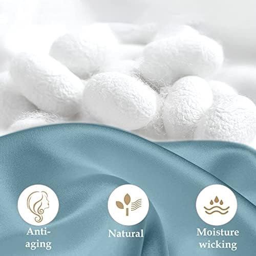 Inssl Funda De Almohada De Seda Para Mujer, Funda De Almohad