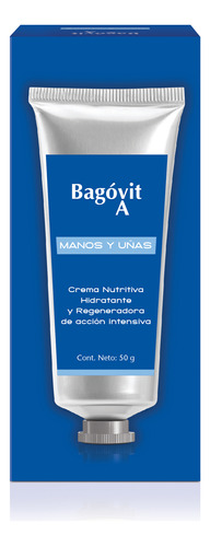 Crema Nutritiva Hidratante Bagovit A Manos Y Uñas 50g