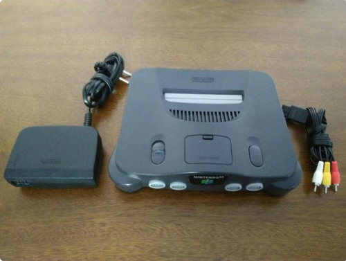 Nintendo 64 + 1 Controle + Fonte + Av + Jogo + Frete Grátis 