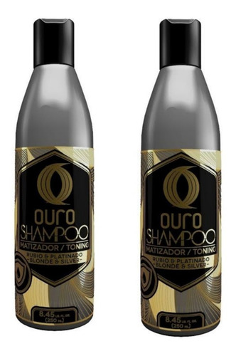 Shampoo Matizador Para Rubio Y Platinado Ouro Pack