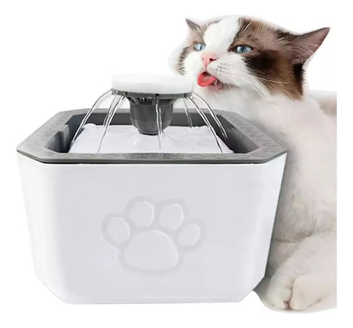W W Fuente De Agua For Gatos Perros Bebedero For Mascotas