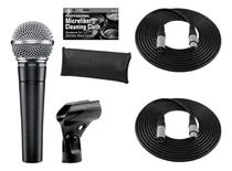 Comprar Microfone Vocal Dinâmico Cardioide Sm58-lc Da Shure + Cab...