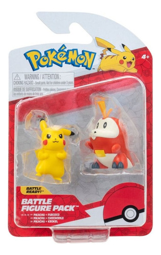 Figura Pokemon Battle Pack - Pikachu + Fuecoco (3355) - Poke