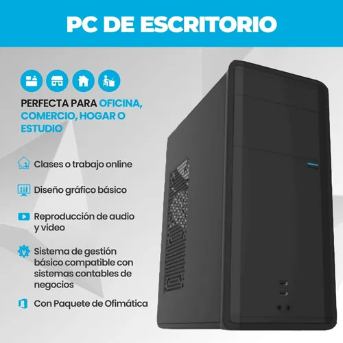 Pc Completa Cpu - I5 8gb 1tb O Ssd Wifi Windows 10 Original