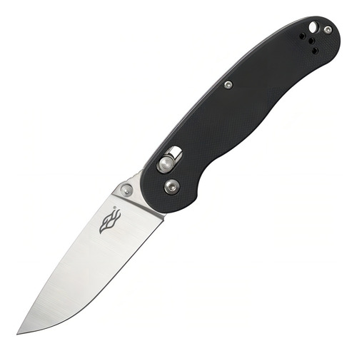 Canivete Ganzo Firebird Fb727s Aço Inox 440c Para Edc Cor Preto