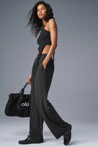 Alo Yoga Pantalón Ancho Suit Up Trouser (long)