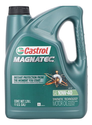 Aceite De Motor Castrol Magnatec Semi-sintetico 10w40 4l