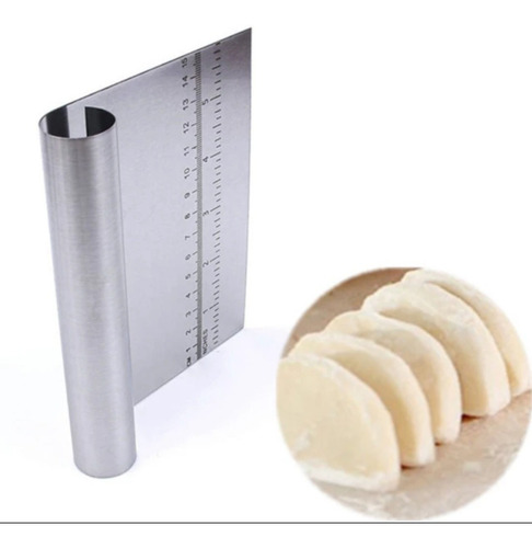 Imagen 3 de 4 de Cornet Repostería Cocina Acero Inoxidable Scraper Panadería