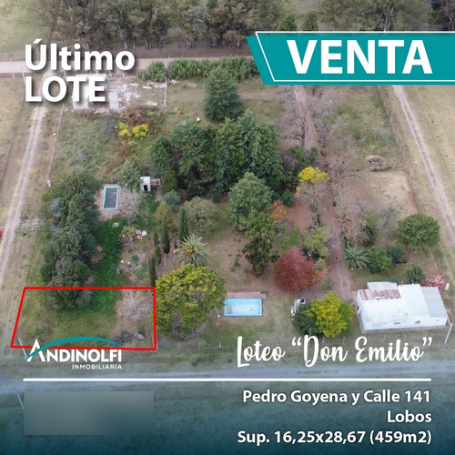 Lote En Loteo Don Emilio, Lobos