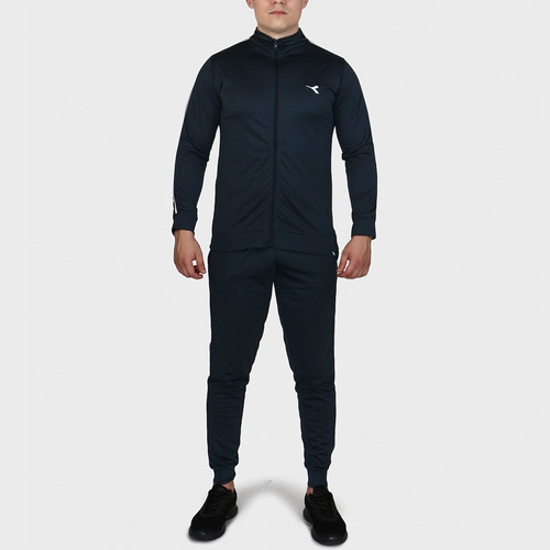 Diadora Men Polyester Traksuit- Navy