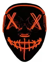 Comprar Mascara Luz Led La Purga Halloween The Purge