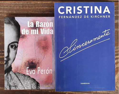 2 Libros La Razón De Mi Vida Sinceramente Cristina Fernández