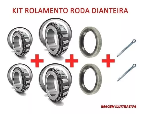 Rolamento Roda Dianteira Caminhão Ford Cargo 712 814 815 816