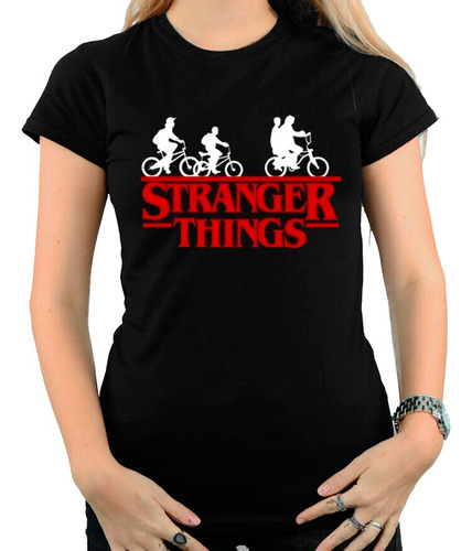 Franela De Stranger Things Serie De Netflix Estampada 