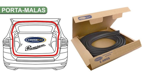 Borracha Porta Malas Hyundai Ix35 - Linha Premium