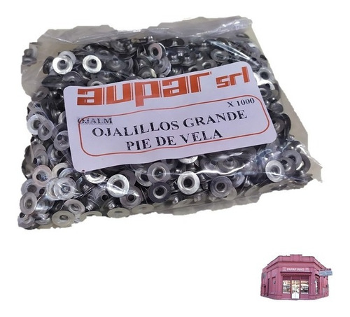 Imagen 4 de 9 de Ojalillos Grandes Para Velas X 1000 Insumos!!! Parafina/soja